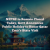 NEPSE to Remain Closed Today, Govt Announces Public Holiday to Honor Qatar Emir’s State Visit