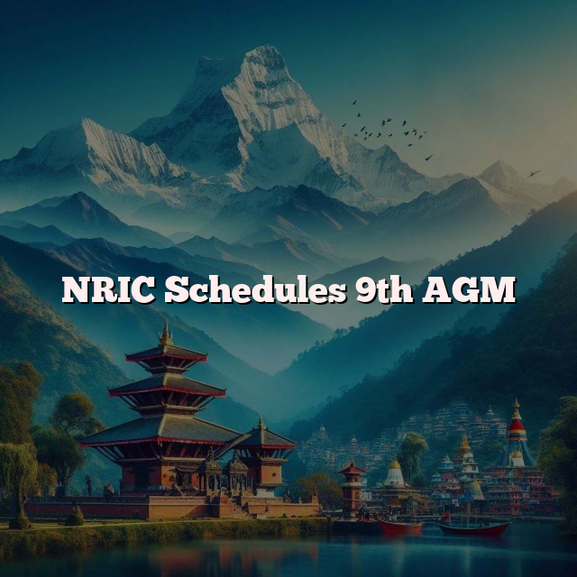NRIC Schedules 9th AGM