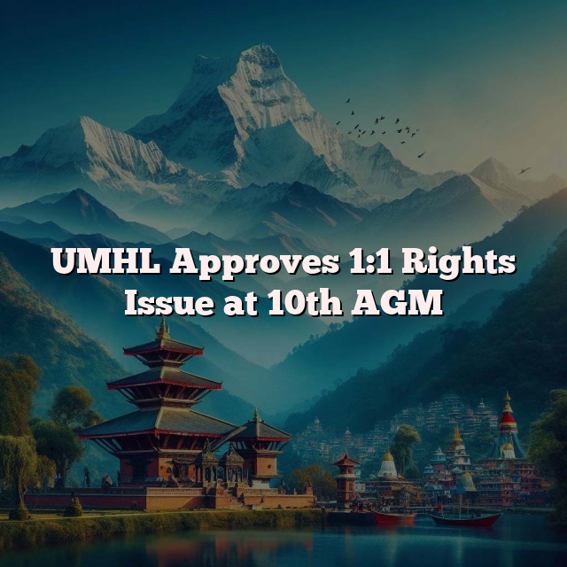 UMHL Approves 1:1 Rights Issue at 10th AGM